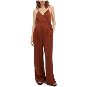 Scotch & Soda Minimalist Wrap Jumpsuit Medium